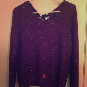 Long sleeve sparkly shirt from jcpennys